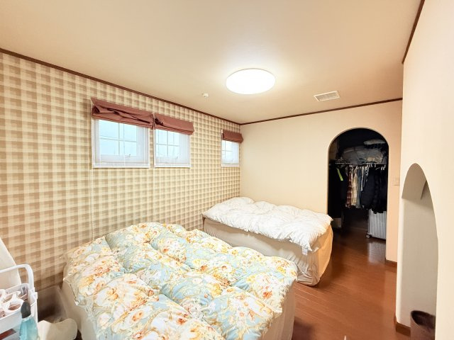 古河市下山町オール電化住宅の洋室
