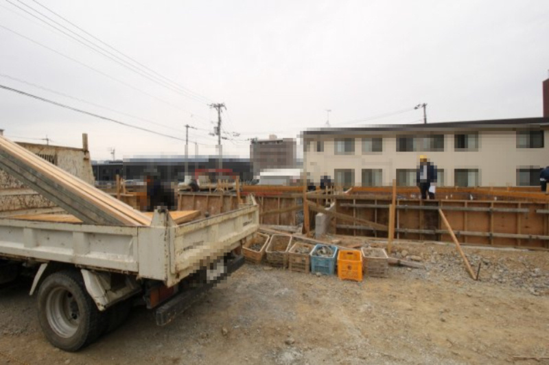 南金田（第1）　新築戸建　3号棟【全5区画】の外観|3号棟　土地面積　96.42㎡（約29.16坪）