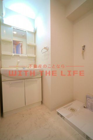 モントーレヒルズ東櫛原【10,000円キャッシュバック対象物件】の洗面所|コンパクトで使いやすい洗面所