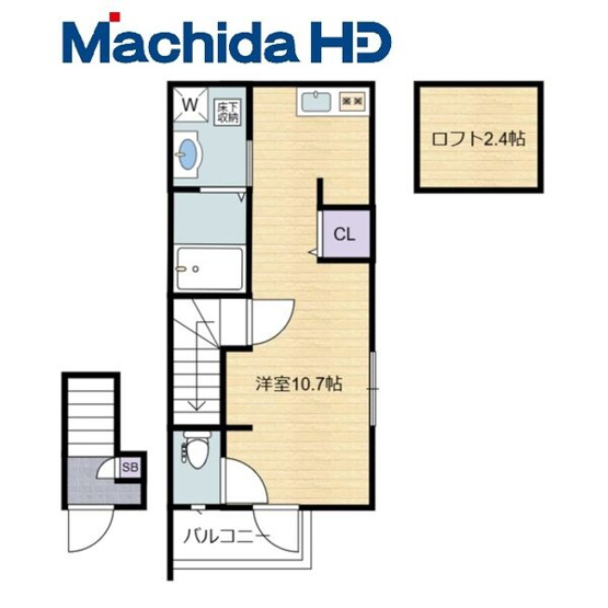 【間取り】 | あんしん+大蓮東08-1084