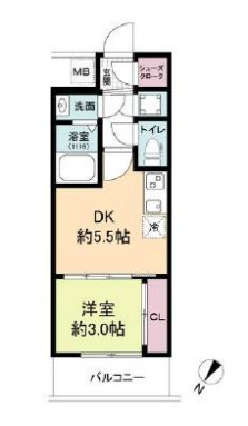 【間取り】 | セレニテ神戸ミラク
