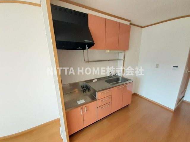 アルバプラシードⅠのキッチン|ガスコンロ設置タイプ◇