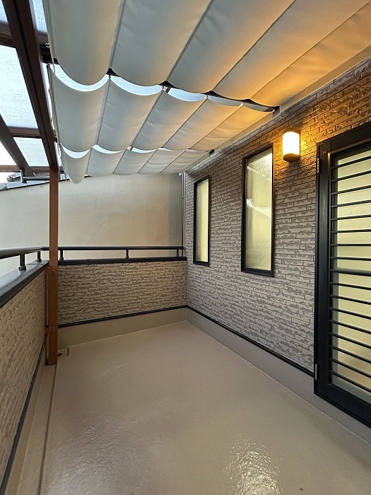 吉祥院這登東町のバルコニー