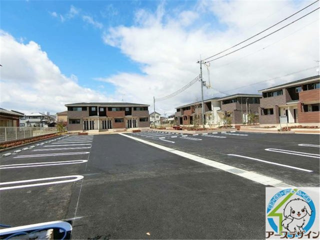 エンテラス池内　Bの駐車場|※パース写真