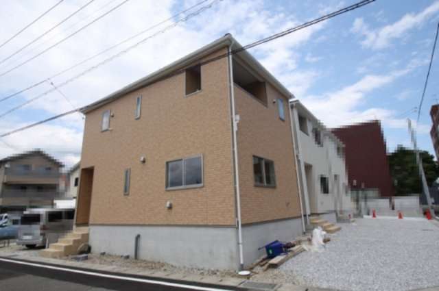 南金田（第1）　新築戸建　4号棟【全5区画】の外観|4号棟　土地面積　91.75㎡（約27.75坪）