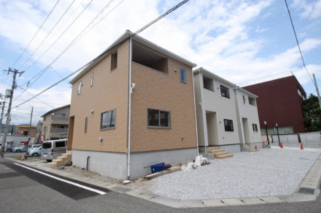 南金田（第1）　新築戸建　4号棟【全5区画】の外観|4号棟　土地面積　91.75㎡（約27.75坪）