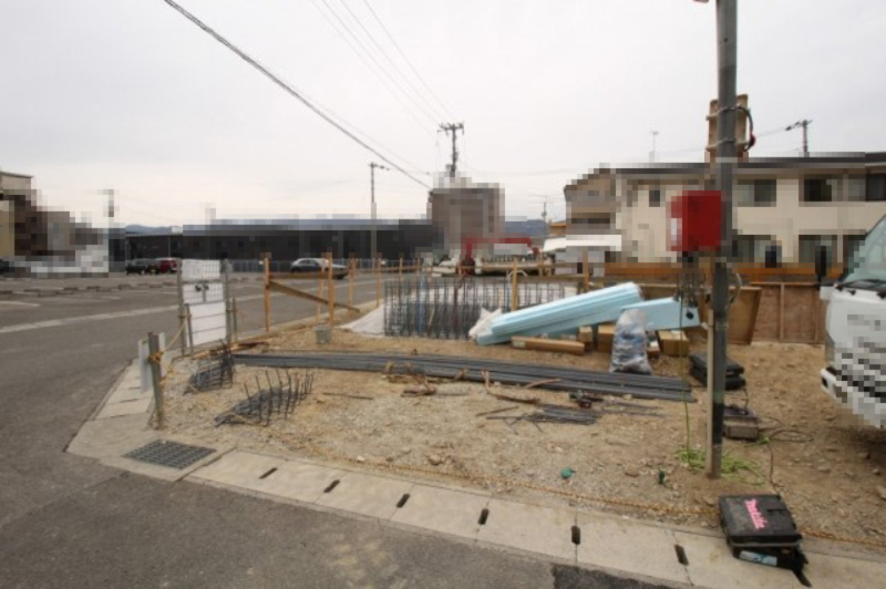 南金田（第1）　新築戸建　4号棟【全5区画】の外観|4号棟　土地面積　91.75㎡（約27.75坪）