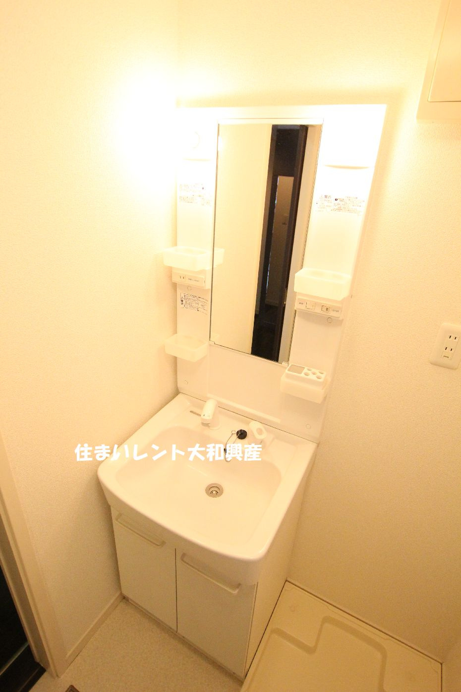 エクレールの洗面所