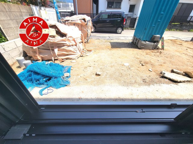 須恵町大字佐谷第8-1棟(号棟)のバルコニー|風をしっかりと感じられるバルコニーでは、毎日が洗濯日和です。広々としているので洗濯も楽しくなるでしょうし、気分転換にバルコニーからの眺めを楽しむのもいいでしょう。