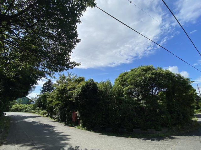 函南町　南箱根ダイヤランドの前面道路含む現地写真