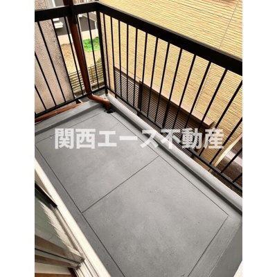 【バルコニー】 | 楠葉並木１丁目貸家
