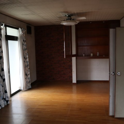 【居間・リビング】 | 広大広2丁目貸店舗（自動車工場）・住宅
