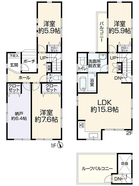 保土ヶ谷区新桜ケ丘1丁目戸建の画像