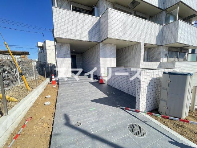 メゾンブランシュ北柏のロビー