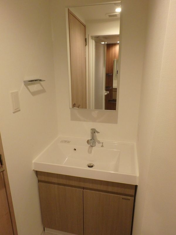 オープンブルーム八広eastの洗面所