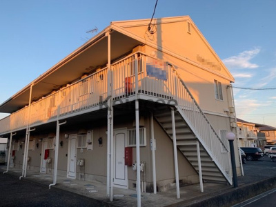 【外観】 | かすみがうら市宍倉アパート2棟一括 | A棟