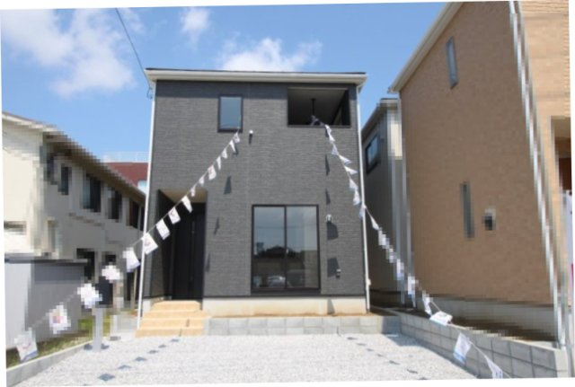 南金田（第1）　新築戸建　5号棟【全5区画】の外観|5号棟　土地面積　135.93㎡（約41.11坪）