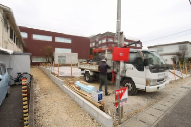 南金田（第1）　新築戸建　5号棟【全5区画】の外観|5号棟　土地面積　135.93㎡（約41.11坪）