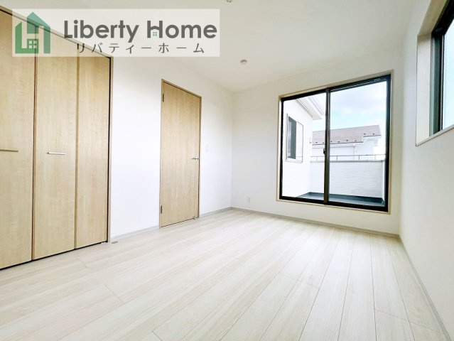 筑西市市野辺25-P1　新築戸建　2号棟の寝室