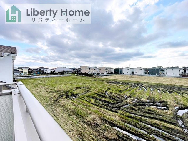 筑西市市野辺25-P1　新築戸建　2号棟の展望