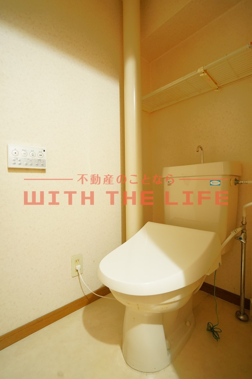レジデンス亜依II【キャッシュバック対象物件】のトイレ|トイレもきれいです