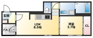 【間取り】 | ハーモニーテラス荒川Ⅴ