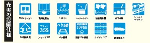 グラファーレ船橋市三咲８丁目２５期の設備