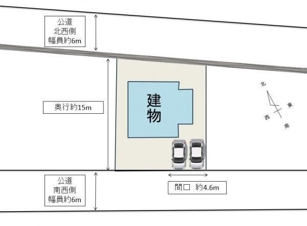 【区画図】 | 早良区内野　中古一戸建☆仲介手数料無料☆