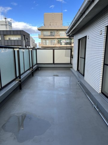 フローラルハイツダイキⅡのバルコニー