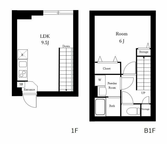 ｅｖｅｒＣｒｅｓｔ赤羽の間取り