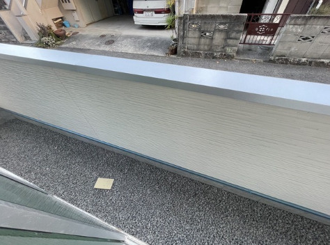 イリス草津東のバルコニー