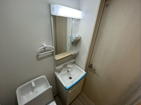 イリス草津東の洗面所