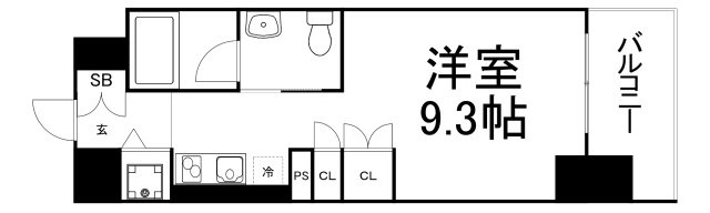 【間取り】 | セイワパレス京橋コルティーレ