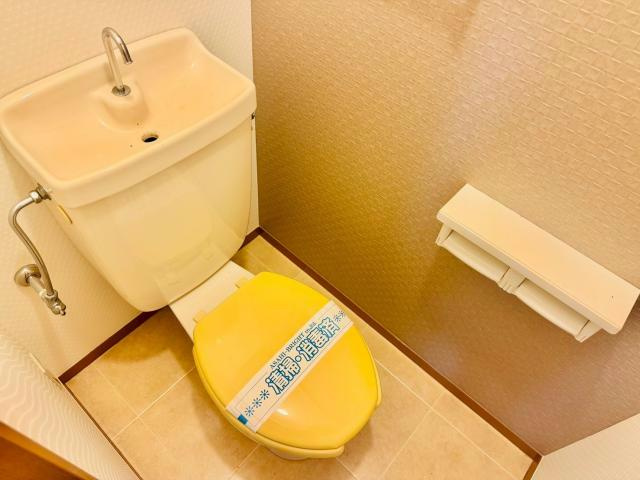 ハイツ・ラポールＢ棟のトイレ