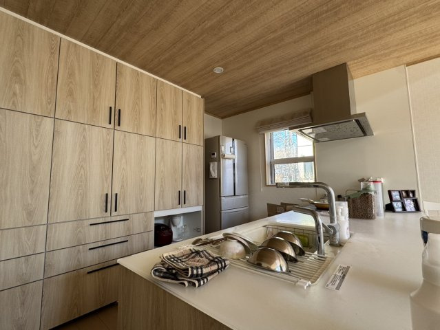 築浅の綺麗でおしゃれな平家♪　那須町高久丙の注文中古住宅のキッチン|お料理しやすいキッチンです