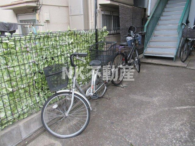 【その他共用部分】 | 八戸ノ里グリーンハイツ（八戸ノ里賃貸） | 駐輪場です