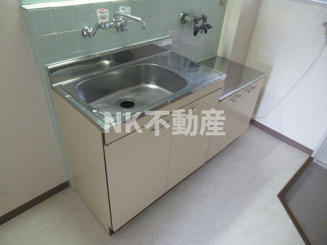 【キッチン】 | 八戸ノ里グリーンハイツ（八戸ノ里賃貸） | キッチンでお料理をお楽しみください