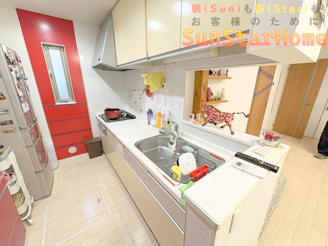 【サンスターホーム】瑞穂町　長岡1丁目　中古戸建てのキッチン