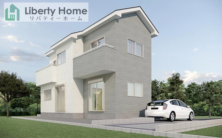 筑西市市野辺25-P1　新築戸建　3号棟の完成予想図|ご予約をいただければ、『平日の空いた時間』『周辺物件まとめて見たい』『1件だけ見たい』ももちろん可能です♪
お気軽にお問合せください♪