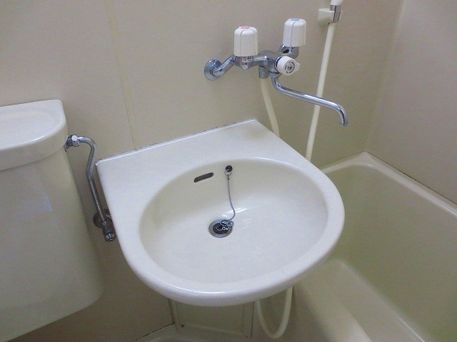 シェスタ白川台の洗面所
