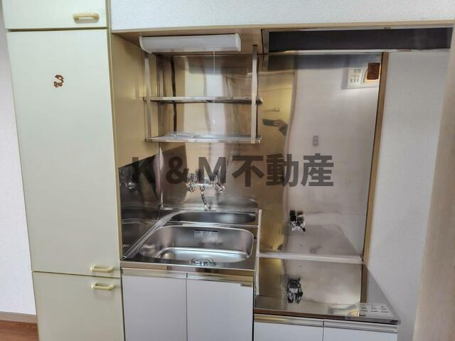 エースシティハイツのキッチン|キッチンでお料理をお楽しみください