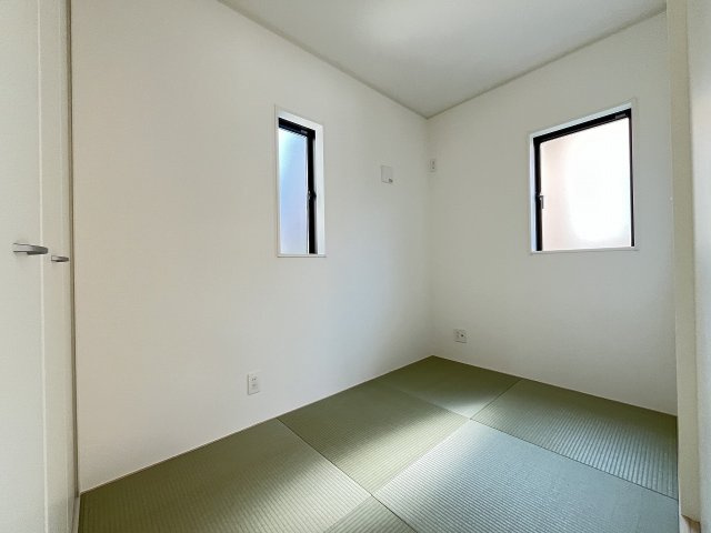 【和室】 | 福岡市南区屋形原2丁目第9　1号棟（全1棟）【仲介手数料無料・0円】 | 施工例。施工例は完成時と異なる場合があります。