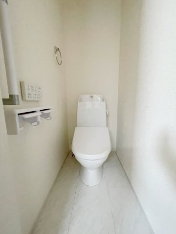 新築戸建・新築建売　太田市第1花香塚町　綿打小学校・綿打中学校のトイレ|平屋建てですがあると嬉しい複数トイレ！