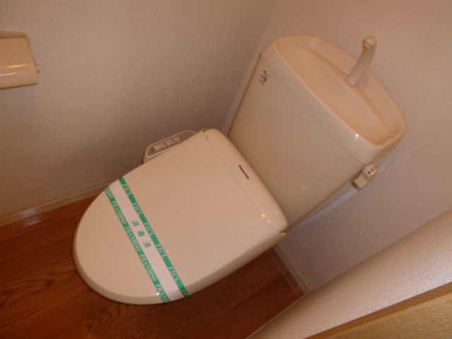 リビエール倉敷Ｃのトイレ|シャワー付きトイレ