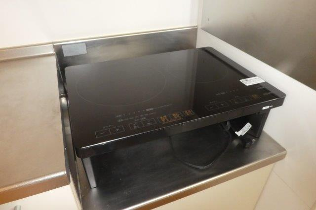 リビエール倉敷Ｃのキッチン|2口IHコンロ
