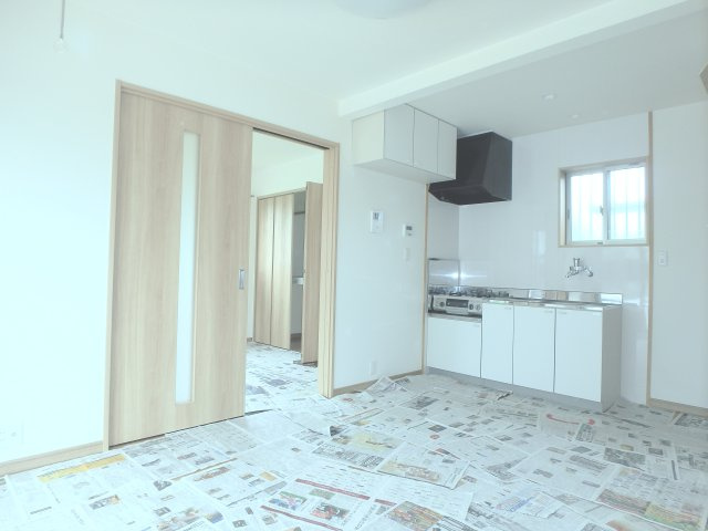 上富井貸家の居間・リビング