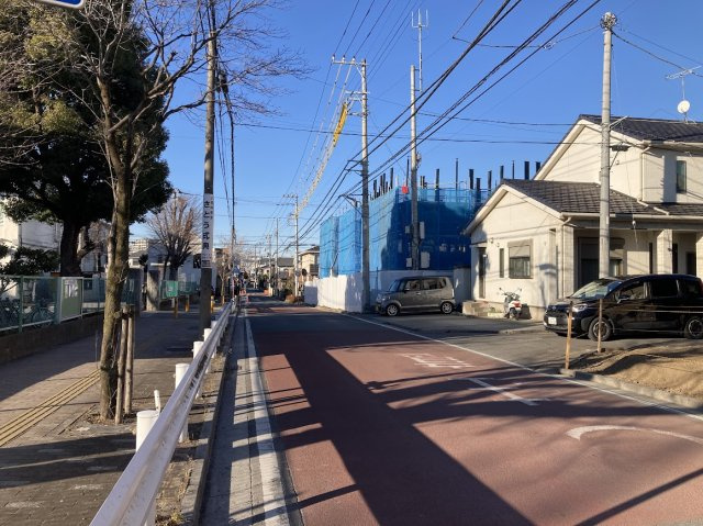 【前面道路含む現地写真】 | ふじみ野市新駒林一丁目　新築戸建