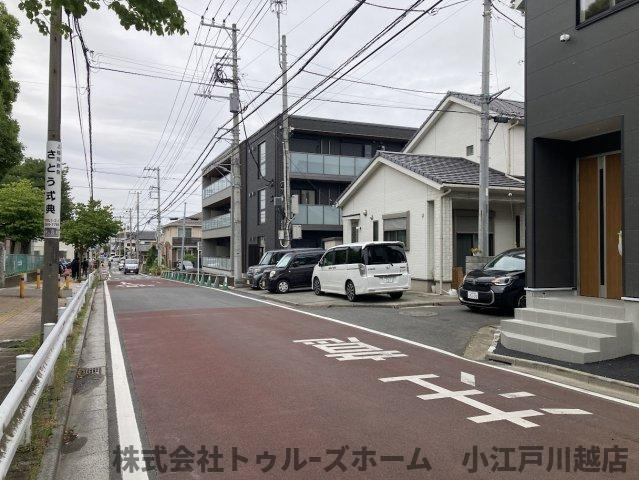 【前面道路含む現地写真】 | ふじみ野市新駒林一丁目　新築戸建