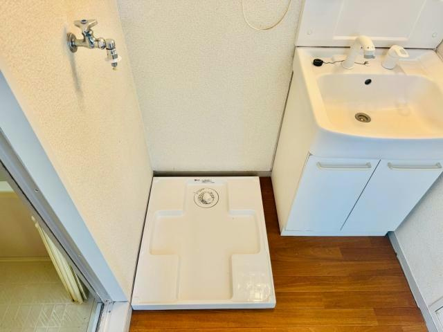 ハイツ・ラポールＡ棟の洗面所