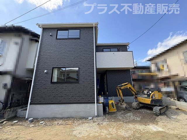 【外観】 | 福岡市南区弥永5丁目第15　1号棟（全1棟）【仲介手数料無料・0円】 | 現地写真。プラス不動産販売なら、現場の全ての棟をまとめてご見学頂けます。